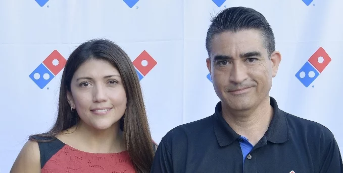 Pamela Carrera y Adrián Carrasco.
