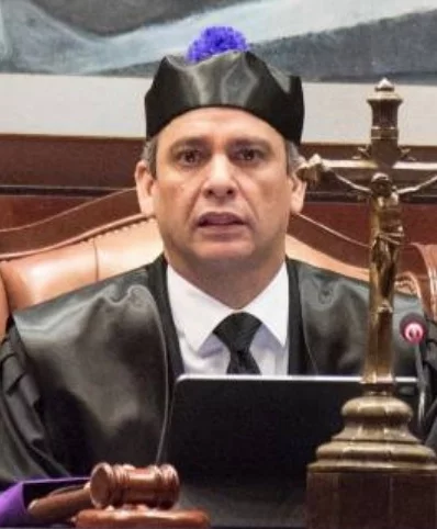 Presidente del Consejo del Poder Judicial, Henry Molina.