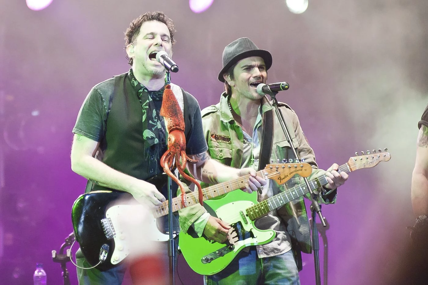 Juanes y Andrés Calamaro