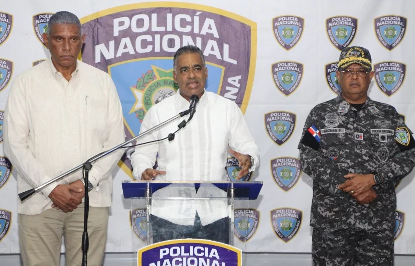 Joel Santos hizo el anuncio en la reunión de los lunes en la PN.