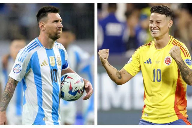 Colombia contra Argentina