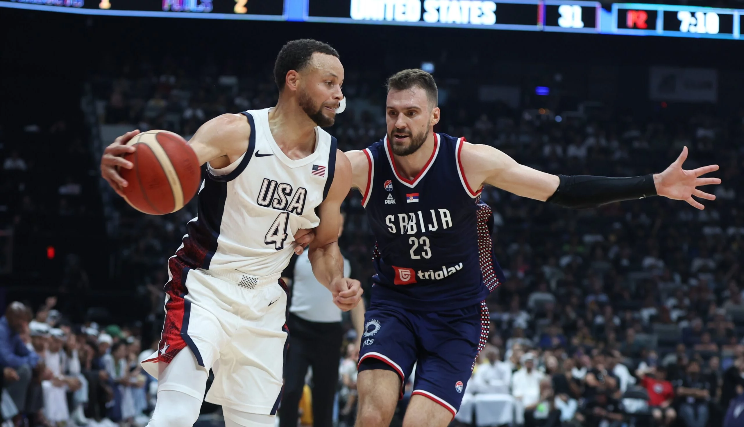 The 2024 USA Basketball Showcase – USA vs Serbia