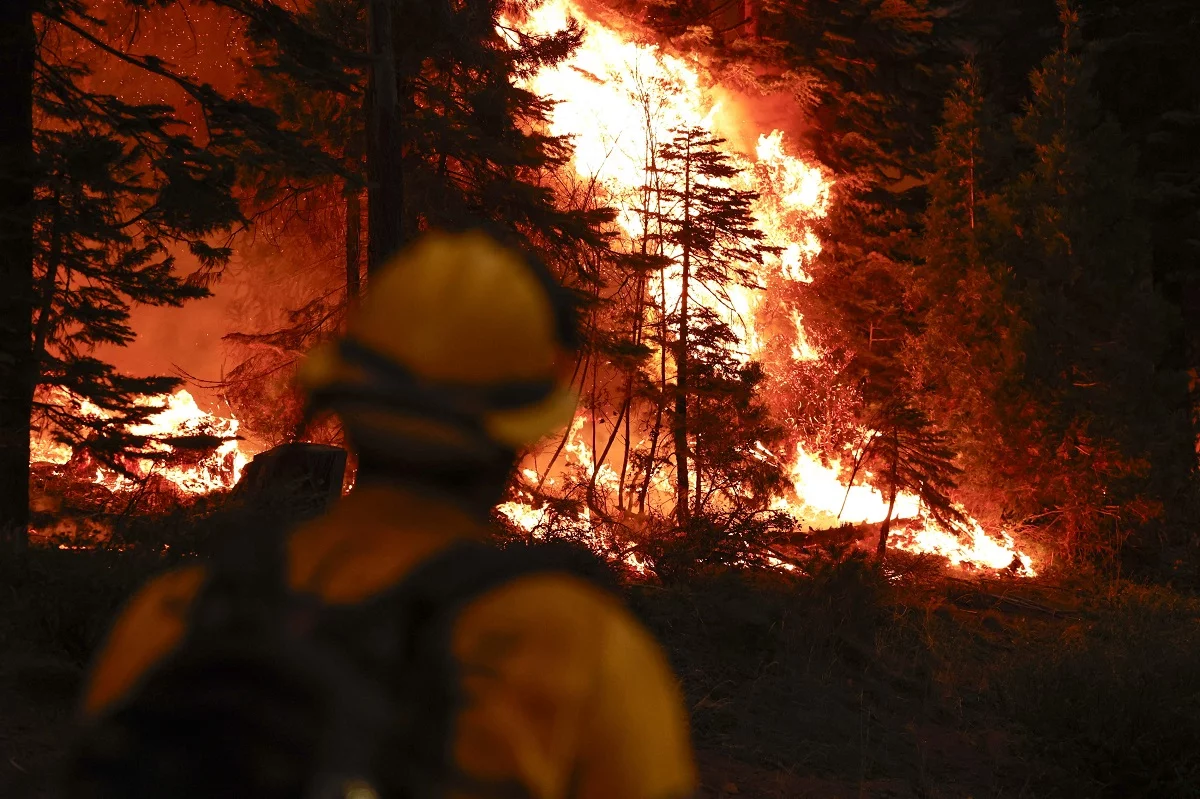 Park Fire in Northern California