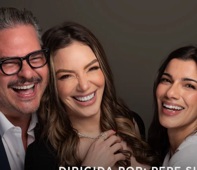 Frank Perozo, Hony Estrella y Nashla Bogaert.  Archivo.