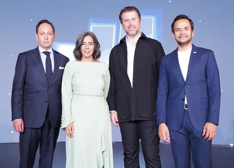 Ricardo Ginebra, Claudia Montás, Juan Fabián y Yasser Mármol.