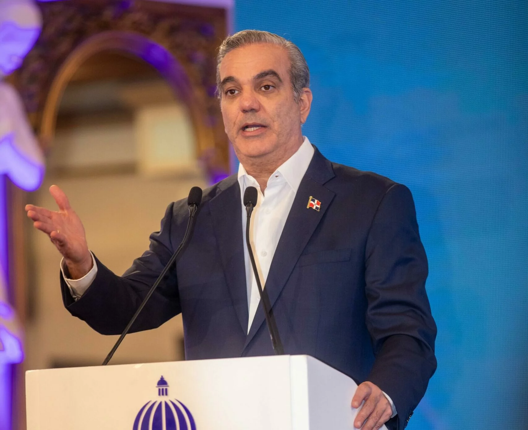 El presidente Luis Abinader. Fuente externa