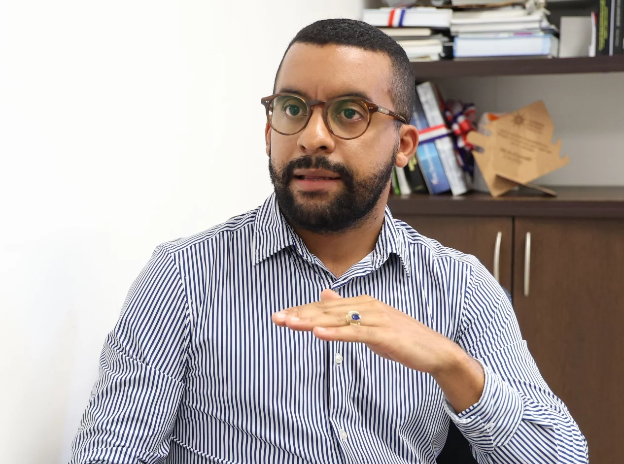 Entrevista al señor Antony Franco/foto José de León