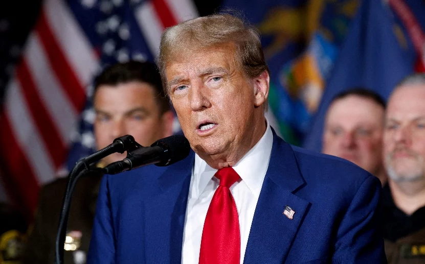 Donald Trump dice que Harris no sabe hacer rueda de prensa.
