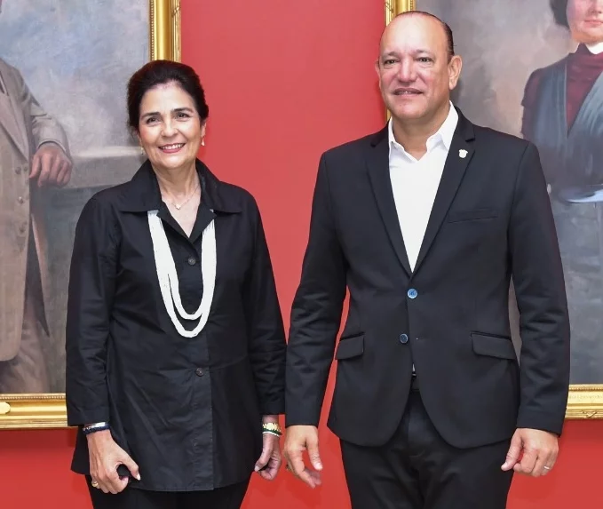 María Amalia León y   Ulises Rodríguez.