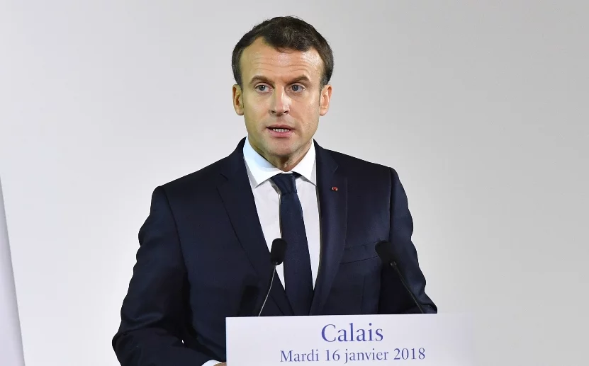 FRANCE-BRITAIN-MIGRANTS-CALAIS-MACRON