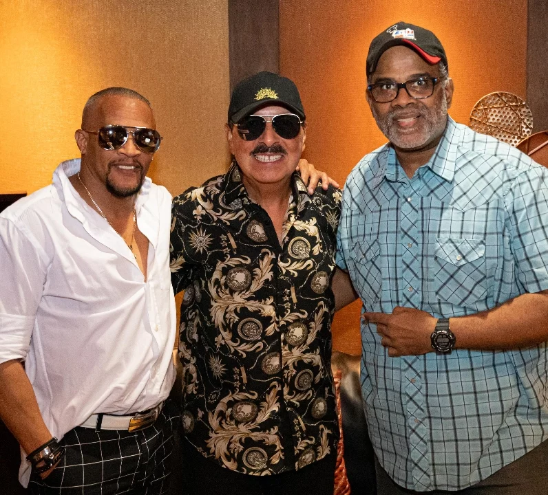 Rubén Sangre Nueva, Isidro Ifante y Willian Liriano.
