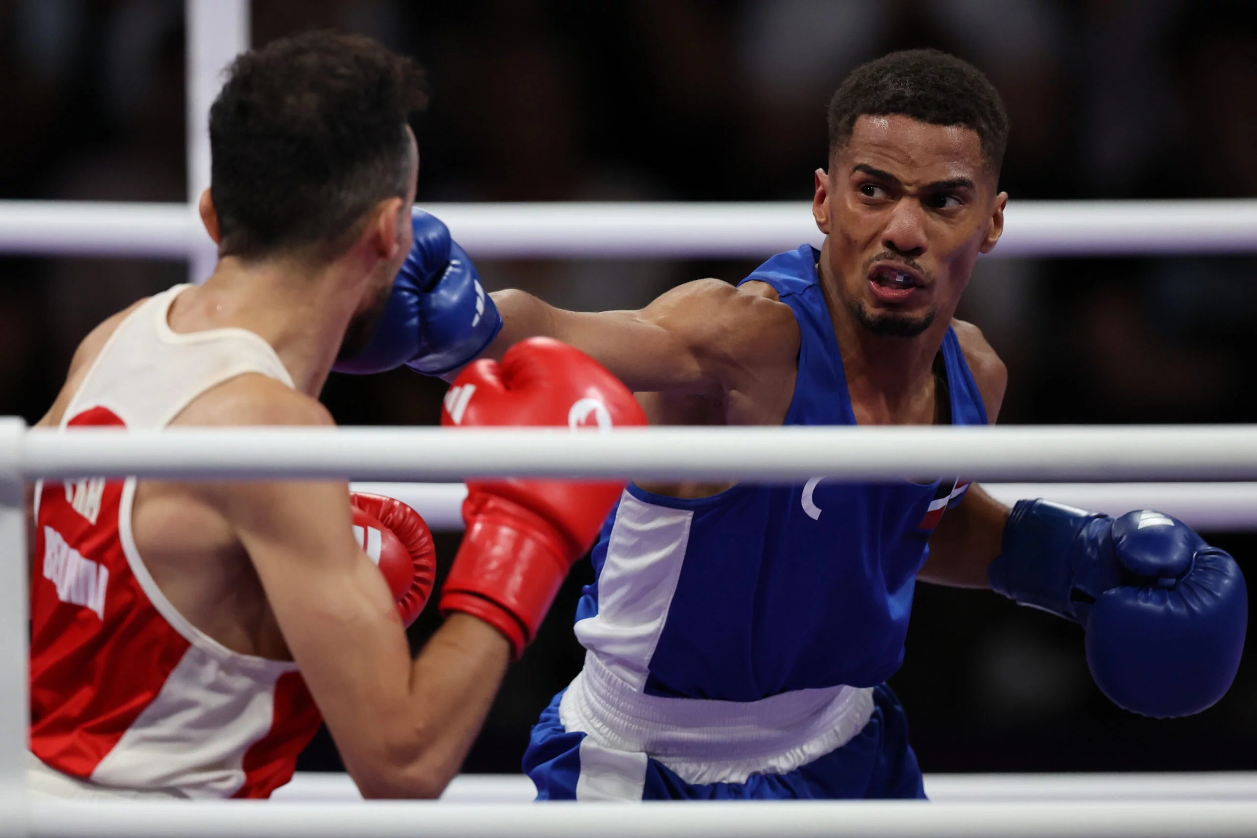 El boxeador dominicano Junior Alcántara ganó bronce en los Juegos Olímpicos del 2024. Fuente externa