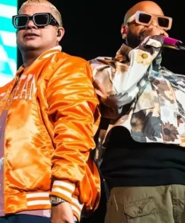 El dúo puertorriqueños Jowell y Randy.