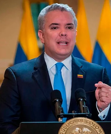 Iván Duque, expresidente de Colombia.