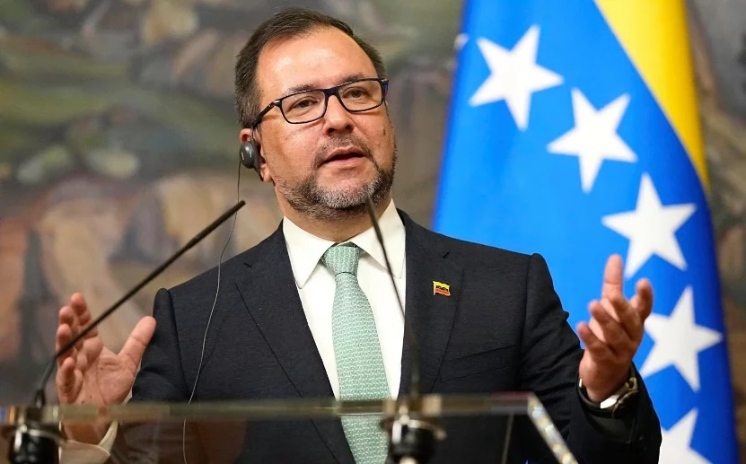 El canciller de Venezuela, Yván Gil, hizo la crítica.