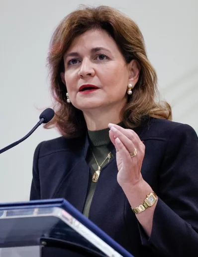 Vicepresidente de la República, Raquel Peña.