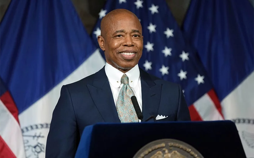 Alcalde de NY Eric Adams