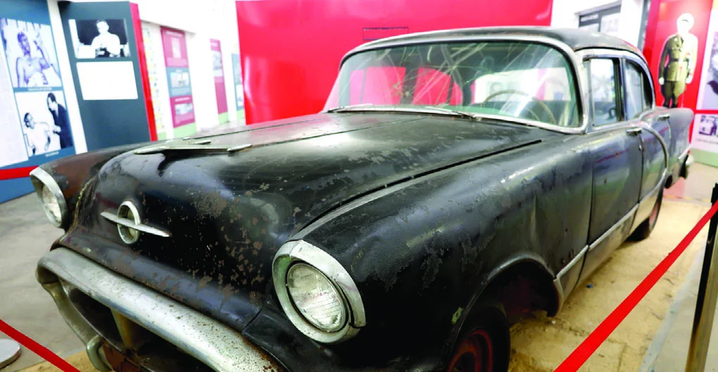 El auto Oldsmobile Ninety Eight,  la más destacada pieza  que formó parte del ajusticiamiento del dictador Trujillo.  Arlenis Castillo