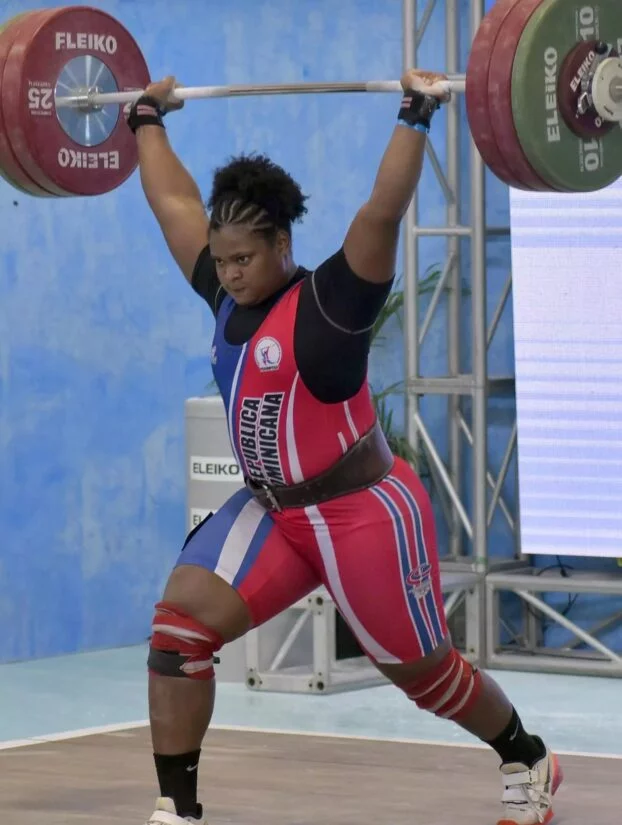 Crismery Santana derrocha optimismo con miras a competir en  nuevo ciclo olímpico.  Archivo