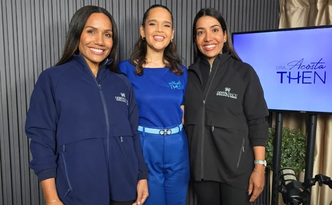 Minerva Felipe, Amny Acosta Then y Sarah Felipe.