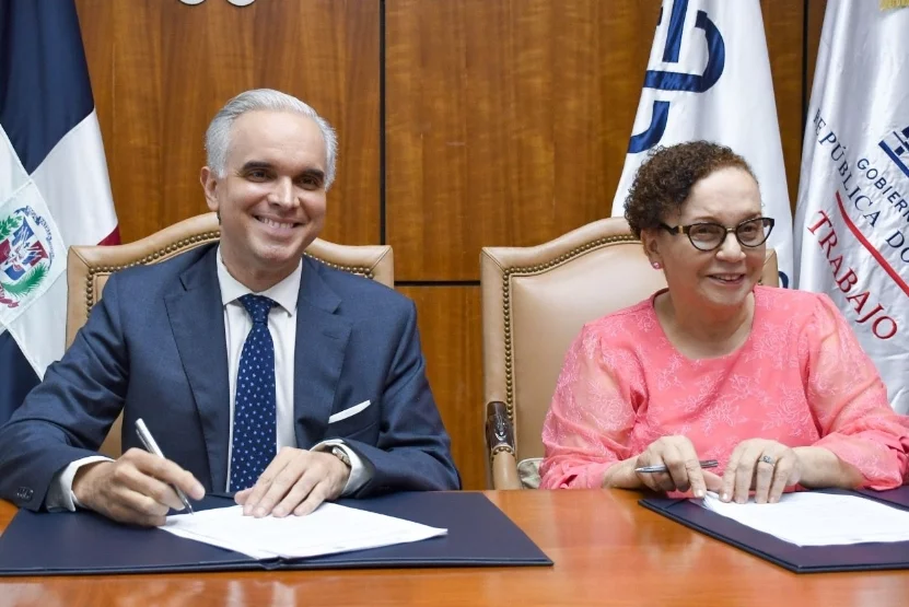Ministro  Miguel de Camps y procuradora  Miriam Germán.