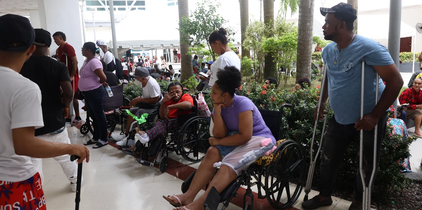 Los hospitales traumatológicos de Santo Domingo reciben pacientes de todo el país, sobre todo, del sur y este del país.  Elieser t.