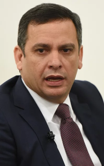 El   presidente de la   Suprema, Luis Henry Molina.