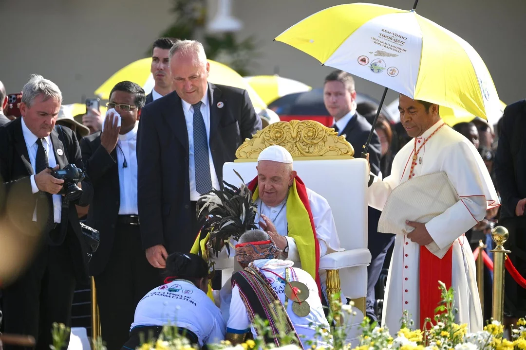 Pope Francis' Apostolic visit in Dili, East Timor