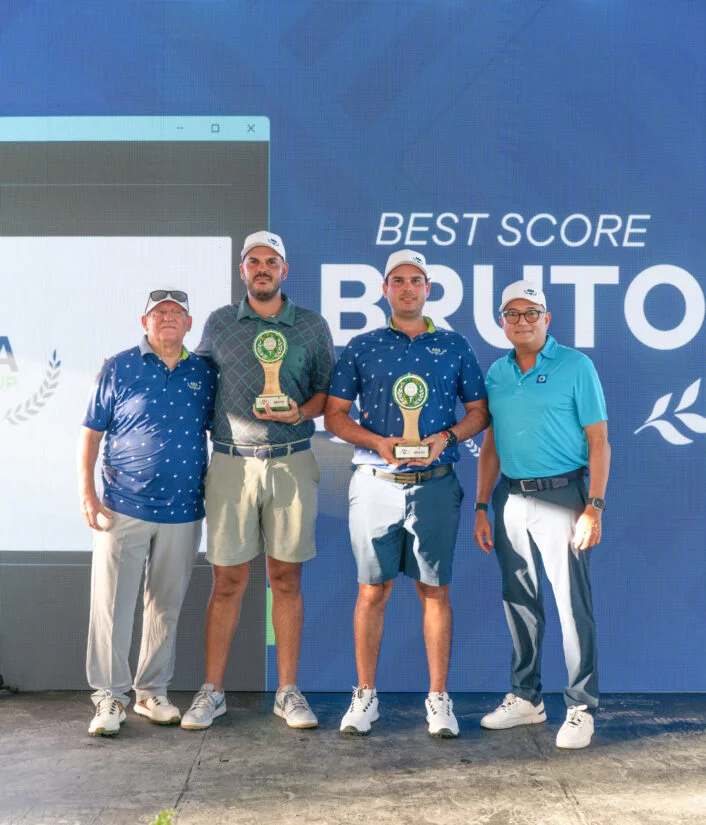 Los campeones Richard Stefan y Stefano Stefan
