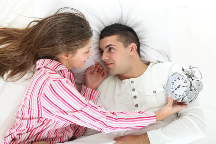 Tiempo en la cama