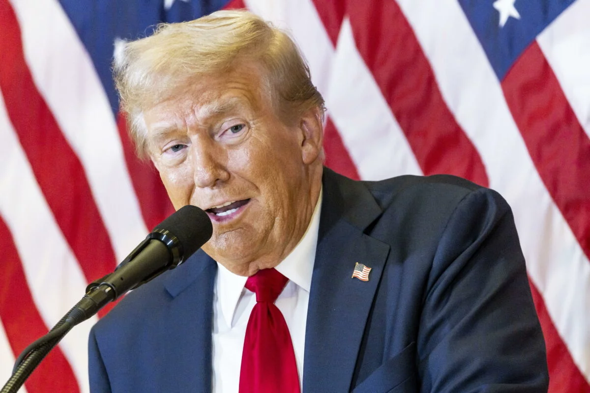 Republican presidential candidate Donald J. Trump Holds a Press Conference in New York