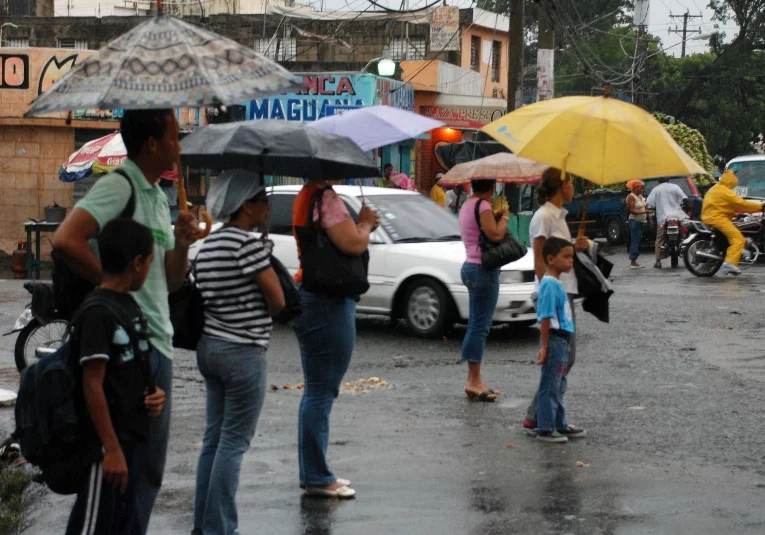 Las lluvias tendrán incidencia en algunas zonas del país. Archivo
