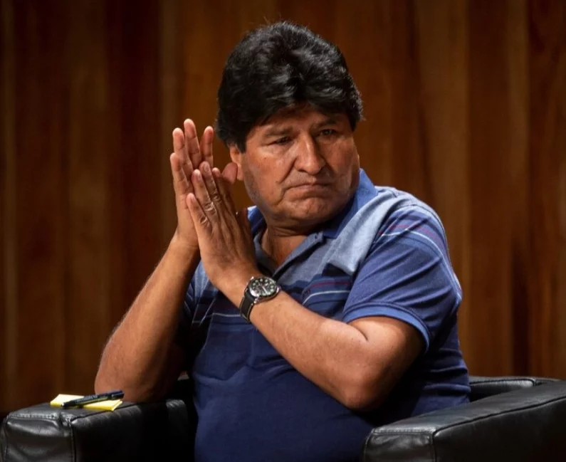 Evo Morales salió ileso de un atentado, el domingo.
