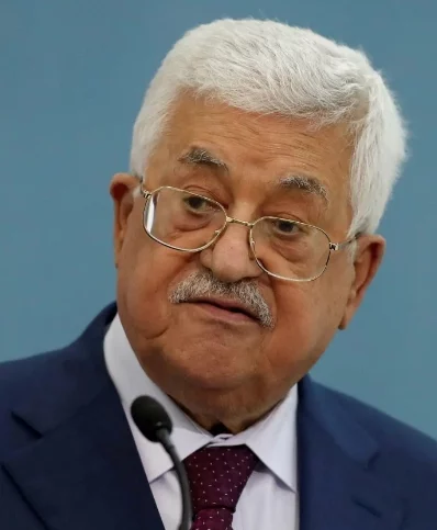 Mahmud Abás, presidente palestino.