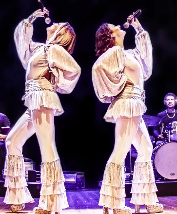 Integrantes del famoso grupo sueco Abba.