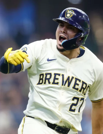 Willy Adames disfrutó de su mejor campaña en las GL.  AP