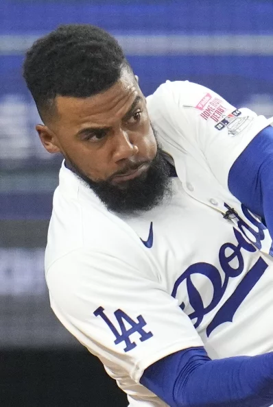 Teóscar Hernández estelar toletero de los Dodgers.ap