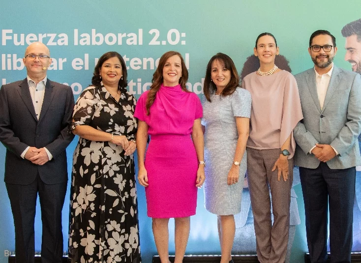 Luis Fernando Londoño, Nelly Escotto, Vivian Acra, Patricia Pierre, Carolina Palma y Ariel Almazán.