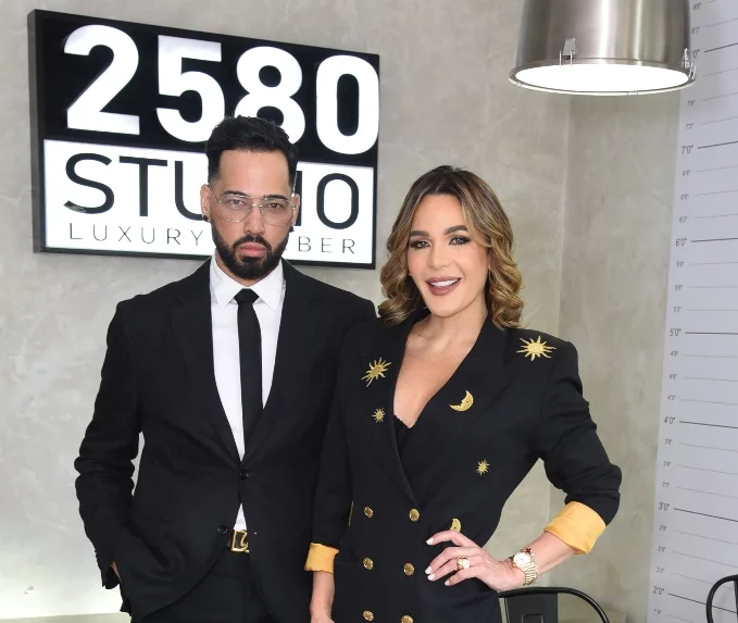 Keyther Estévez y Luz García.