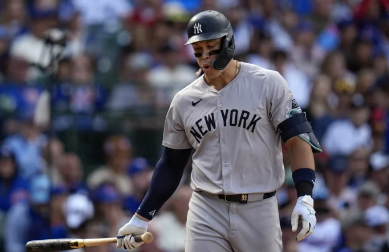 Aaron Judge dice estar decepcionado por la  baja producción.