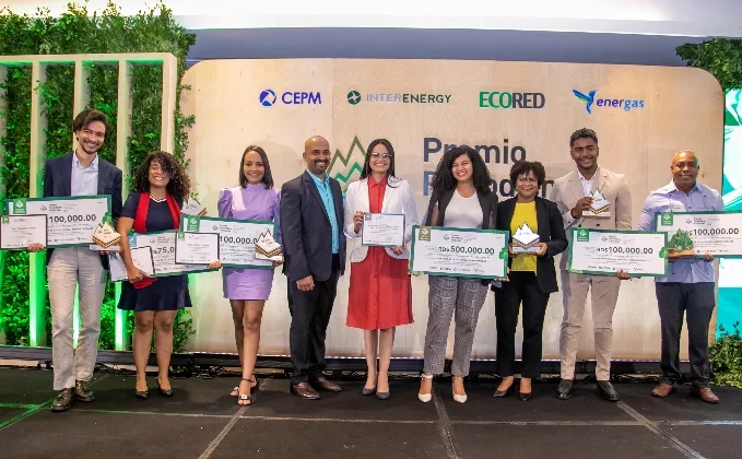Ganadores de la octava edición del Premio al Periodismo Ambiental.