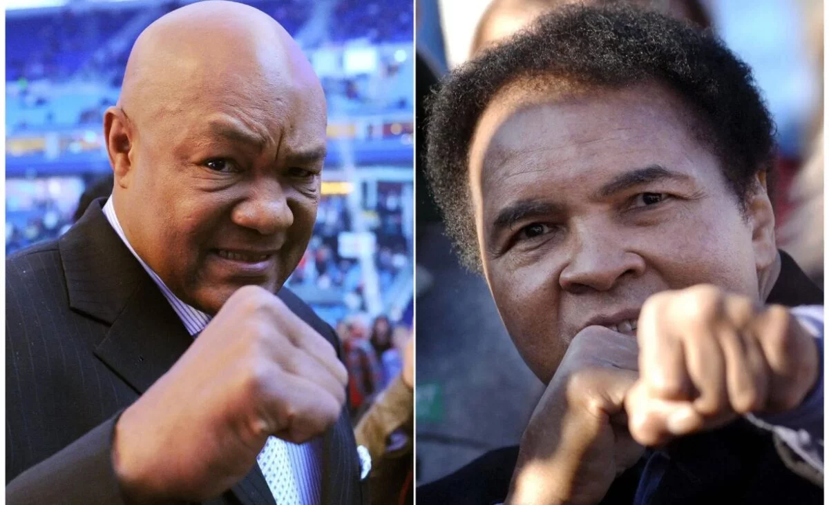 Muhammad Ali y George Foreman  protagonizaron uno de los combates más memorables.  A p