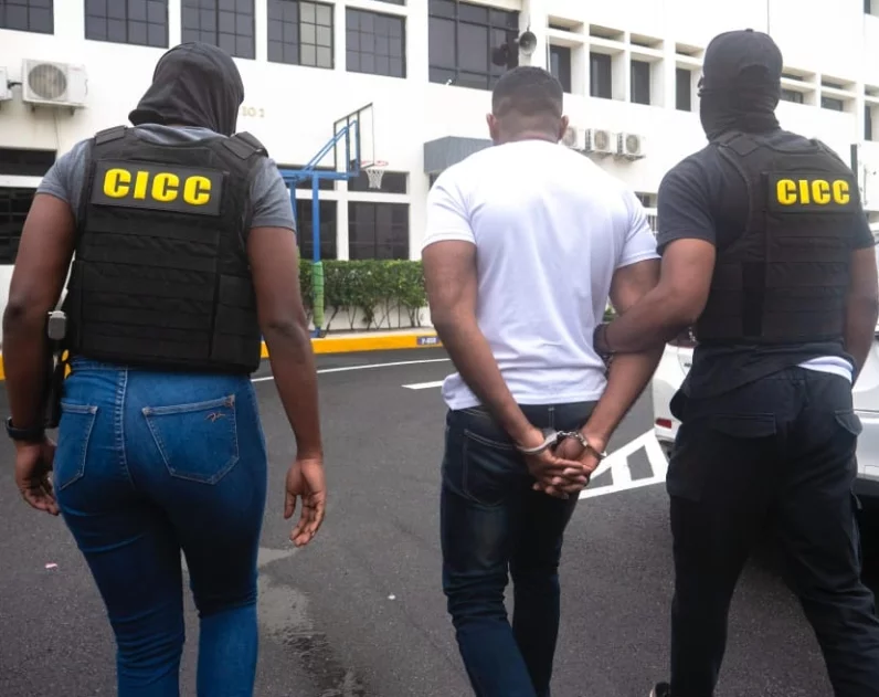 El detenido fue remitido al Ministerio Público.