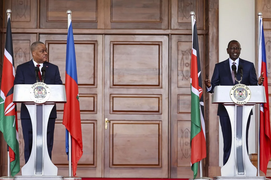 Haiti Prime Minister Garry Conille visits Kenya