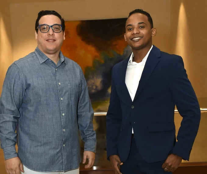 Igor Casanova y Luis Brazobán.