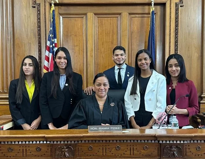 Estudiantes que realizan la pasantía en Estados Unidos.