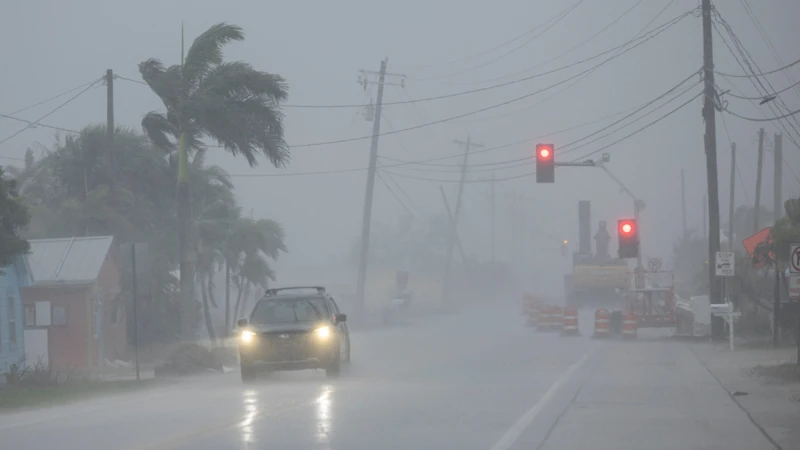 Milton tocará tierra en la costa oeste de Florida, donde se sentían sus efectos este miércoles.