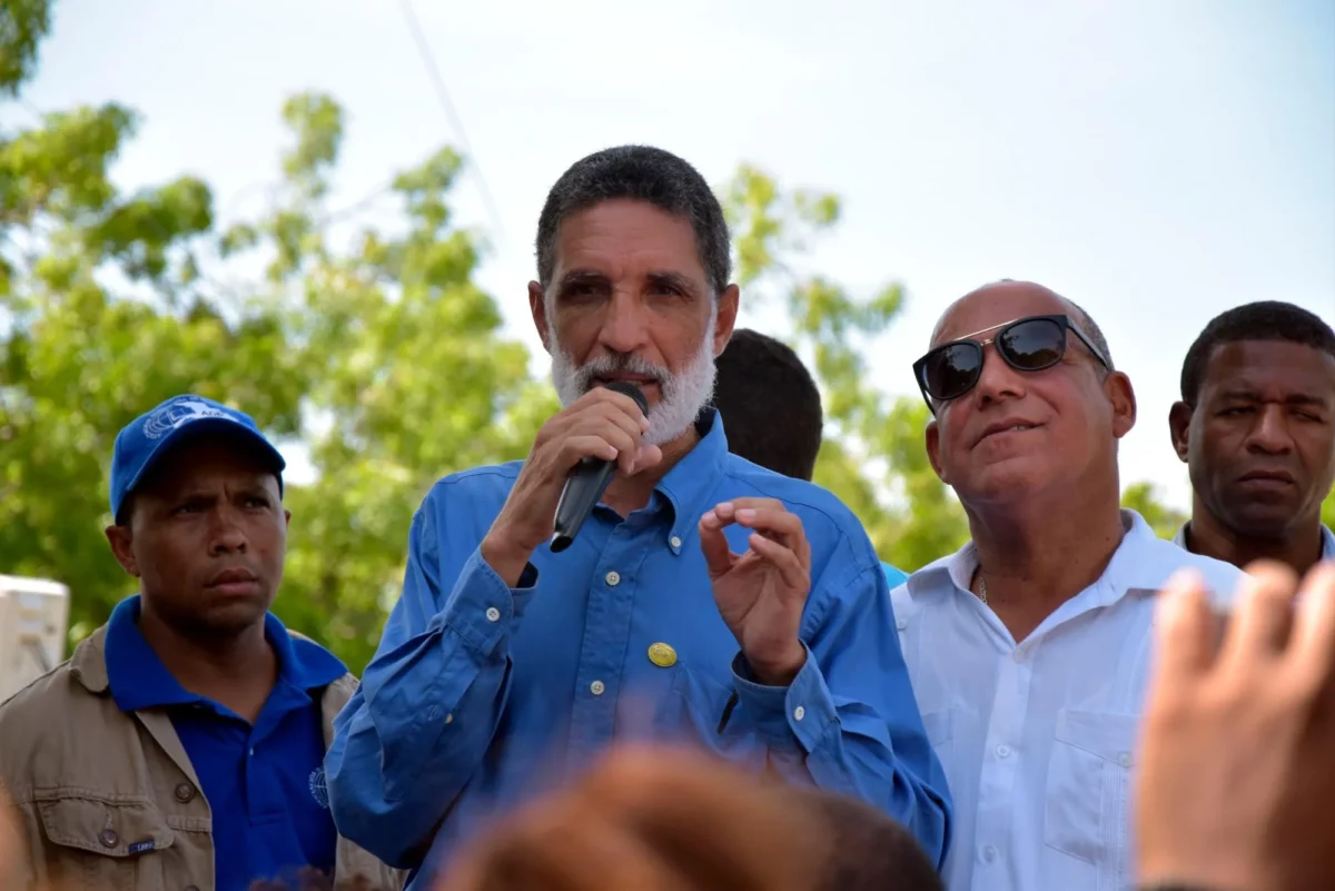 Miguel Jorge, presidente de la Asociación Dominicana de Profesores en Santiago. Fuente externa