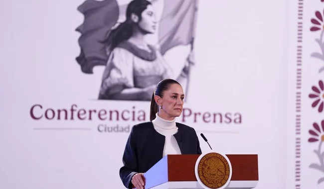 Claudia sheinbaum, presidenta de México. Fuente externa