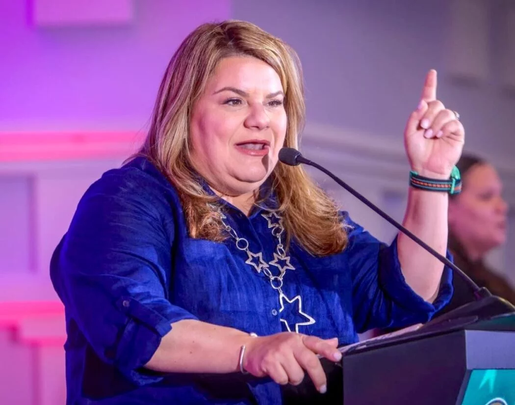 Jenniffer González, la aspirante del PNP, cuenta  con el favor del 31 % para ganar la gobernación.